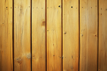 A light, honey-colored wooden background with smooth texture and warm, inviting tones, ideal for product photography or interior design.の素材