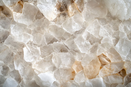 Fine rock salt texture, rough white crystals with subtle natural imperfections, raw and detailedの素材