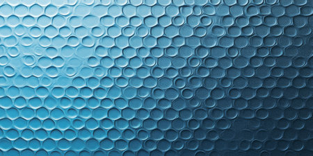 Ice blue spherical carbon textures with a frosty, smooth finish. A clean and modern design with intricate details.の素材