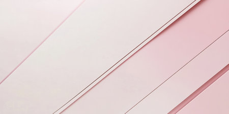 A pale pink background with geometric lines and abstract shapes creating a clean, minimalist effect. Ideal for contemporary branding, digital product visuals, or modern art projects.の素材