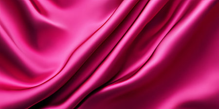 A rich fuchsia pink background with deep, saturated hues and a smooth gradient. The bold, vibrant design is perfect for energetic, creative branding or modern digital art.の素材