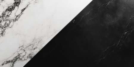 A black and white background with deep textures and gradients that evoke a sense of mystery and sophistication. Ideal for high-end branding, luxury products, or avant-garde art.の素材