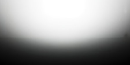 A soft black and white gradient background that transitions seamlessly from dark to light, with a touch of ethereal lightness at the center. Ideal for minimalist web design, elegant product visuals, or serene digital projects.の素材
