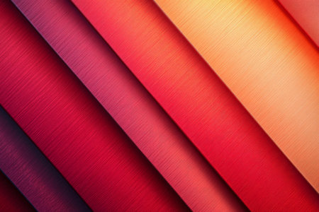 A dramatic gradient of fiery red, orange, and pink with smooth gradients and intense motion. High-energy and powerful, perfect for bold and passionate visual branding.の素材