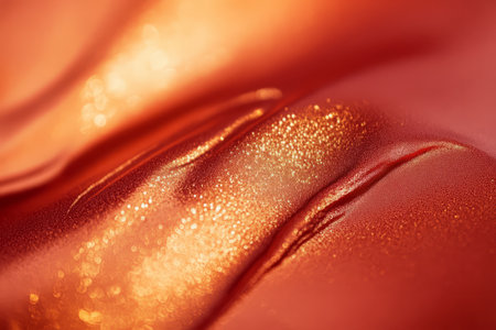 A warm gradient of red, orange, and gold with fluid textures and intense contrasts. High-impact and passionate, ideal for bold and dramatic visuals or branding.の素材