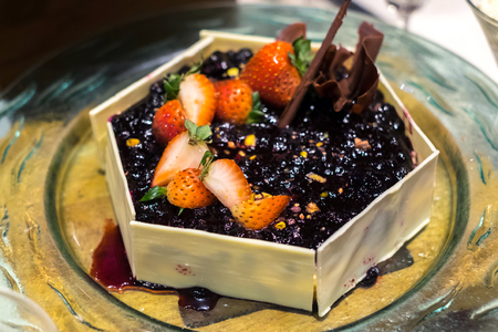 Varities of Dessert and Delicious cakeの写真素材