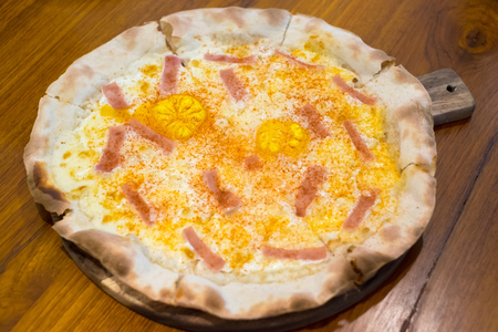Tasty delicious pizzaの写真素材
