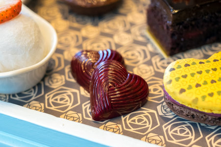 Beautiful and delicious afternoon tea set