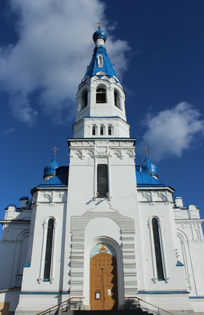 Cathedral of the Holy Virgin in the city of Gatchinaの写真素材