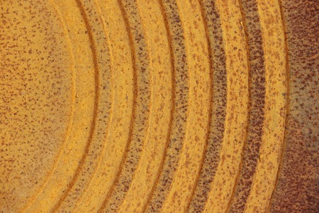 texture rusty old metal streetlight round hatch.の写真素材