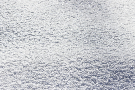 background of fresh white snow winter outdoor.の写真素材