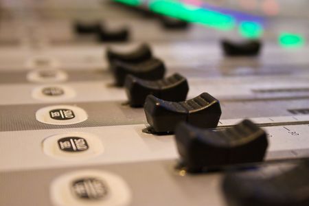 professional mixer for your recordingの写真素材