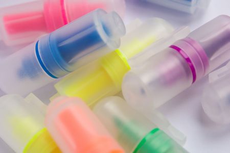 highlighter pencil for stressの写真素材