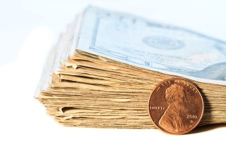 In God we trust is the saying on every US penny , backing up the economy