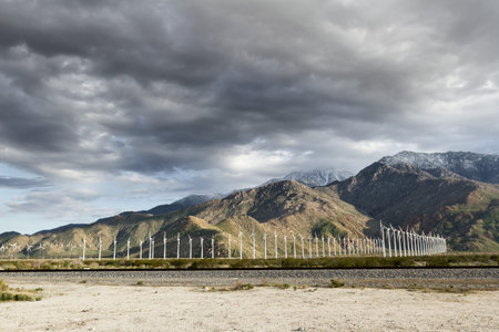 windmills are part of the landscape now in Southern California