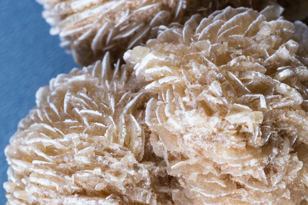 close up of the texture of a stone known as dessert roseの写真素材