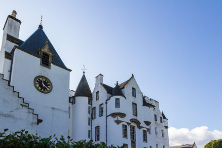 Pitlochry Scotland  - September 12 2019: Blair Castle in the Scottish Highlands on a beautiful autumn day, Perthshire UK September 12,  2019のeditorial素材