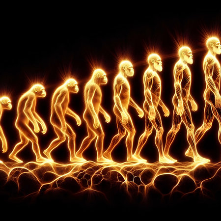 Flaming human body with flames on black background. 3D renderingの素材