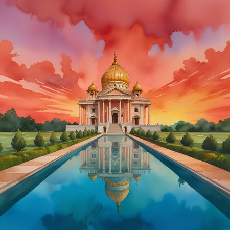 St. Isaac's Cathedral in St. Petersburg, Russia. Beautiful landscape.の素材