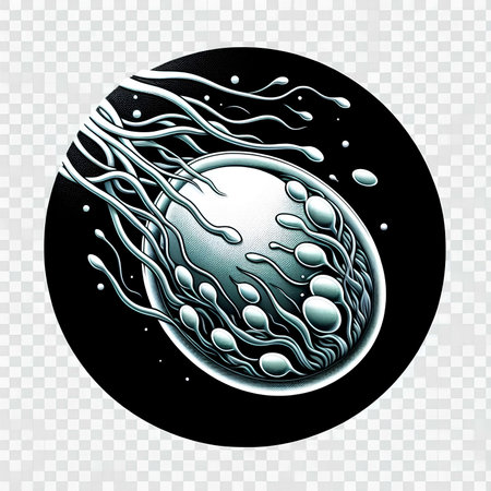 vector illustration of the planet in the space with a splash of waterの素材