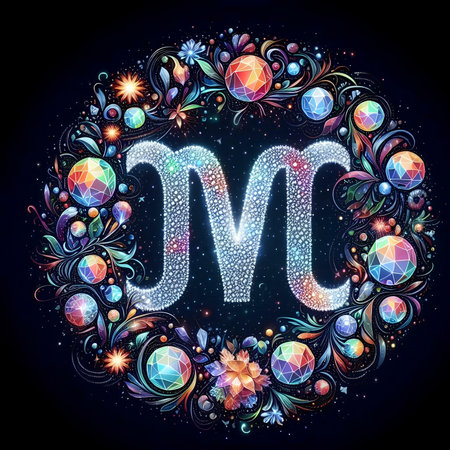 Zodiac sign Virgo. Zodiac constellation. Vector illustration.の素材