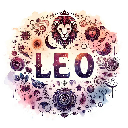 Vector illustration with lettering lion. Zentangle style.の素材