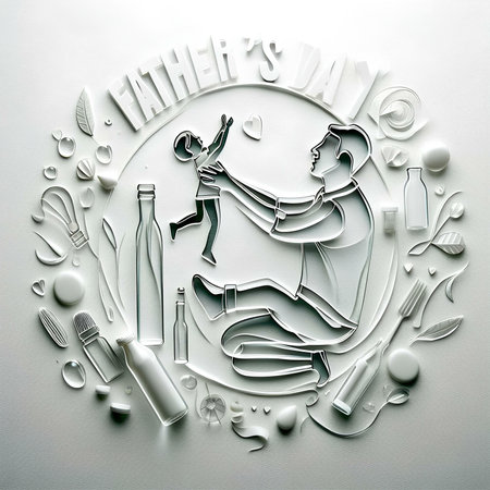 Silhouette of a man and woman on a white background.の素材