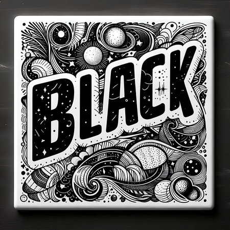 Blackboard with blackboard and hand drawn Blackboard lettering Black Friday.の素材