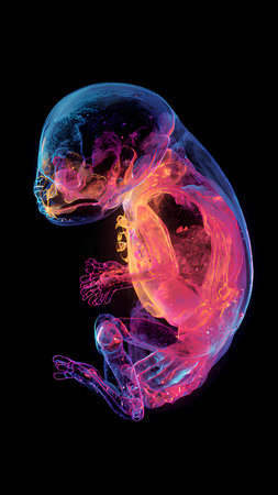 3d rendered medically accurate illustration of a frog in a blood vesselの素材