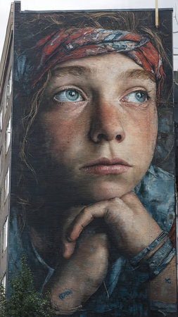 Graffiti in Berlinの素材