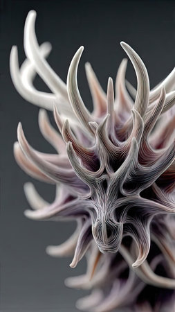 3D rendering of abstract fractal for creative art,design and entertainmentの素材