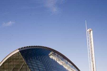 modern architectureの写真素材