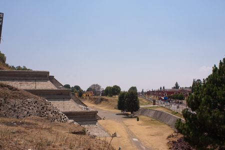 cholula churchの写真素材
