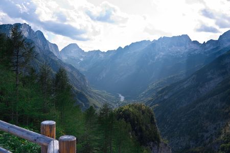 Julian Alps in the Slovenian Mountainsの写真素材