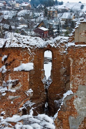Church in Winterの写真素材