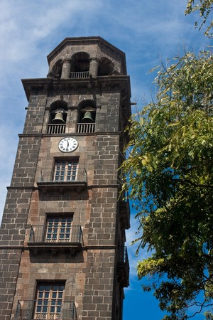 Tenerife Old Town Towerの写真素材