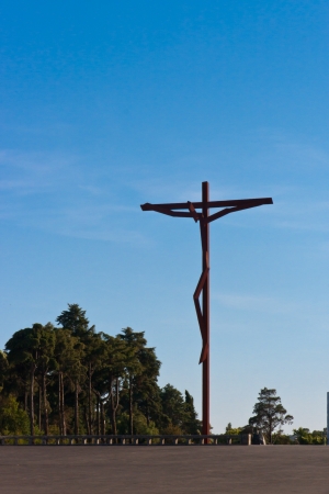 Cross in Fatimaの写真素材