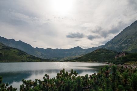 Tatry Mountains in Polandの写真素材