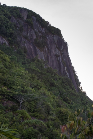 Seychelles Mountains Viewの写真素材