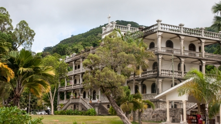 Seychelles Victoria Monasteryの写真素材