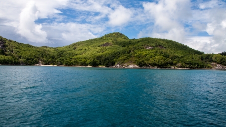 Seychelles Beachの写真素材