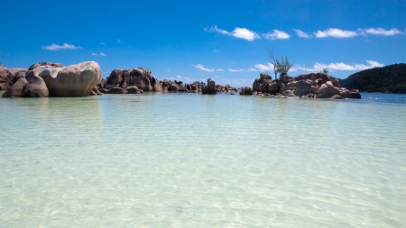 Seychelles Beachの写真素材