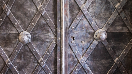 massive caslte gateの写真素材