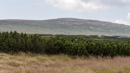 Karkonosze Mountain Views and Trekking in Polandの写真素材