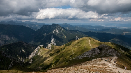 Tatry Mountains Views and Trekking Czerwone Wierchyの写真素材