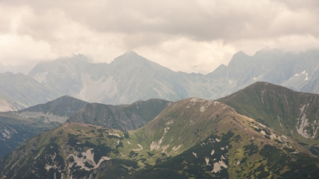 Tatry Mountains Views and Trekking Czerwone Wierchyの写真素材