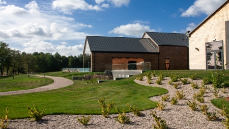 Modern hotel in Mazuryのeditorial素材