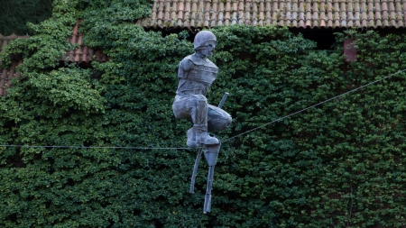 Malbork Castle in Poland in the summerの写真素材