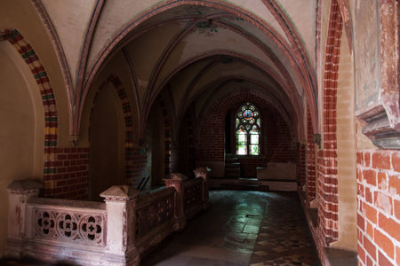 Malbork Castle in Poland in the summerのeditorial素材