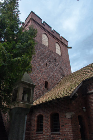Malbork Castle in Poland in the summerのeditorial素材